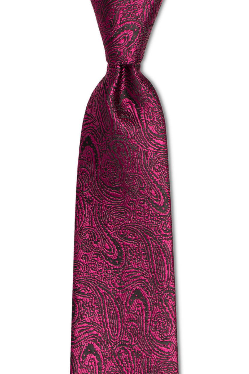 Paisley Meets Cabernet Traditional Tie