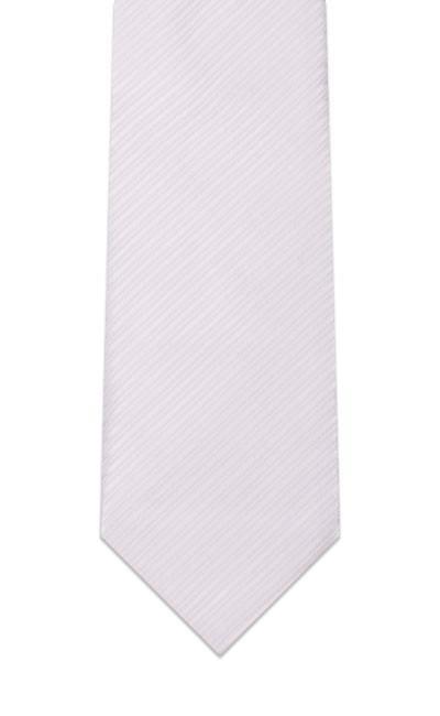 plain white tie