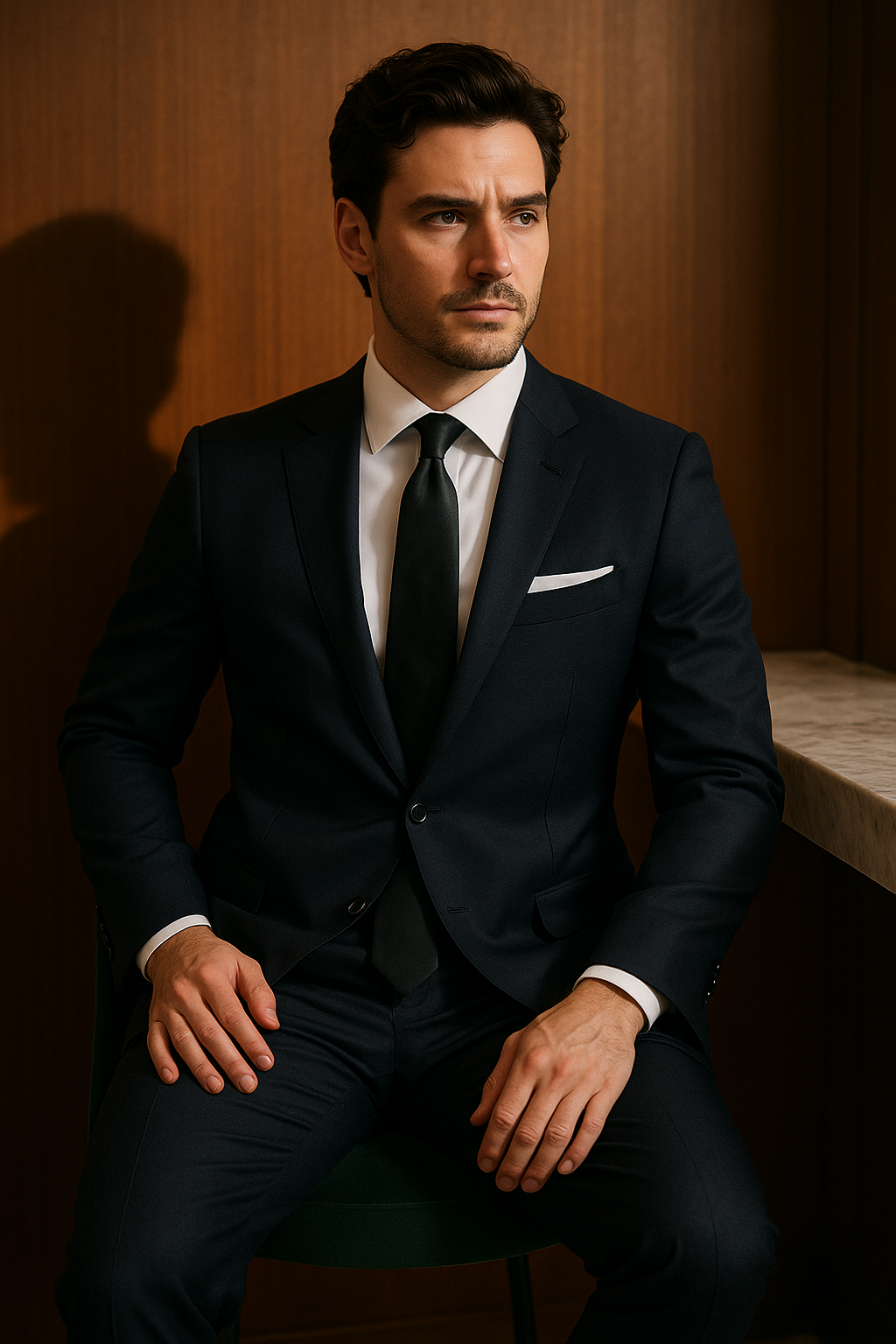 AI generated marketing image for POW MIA Traditional Tie