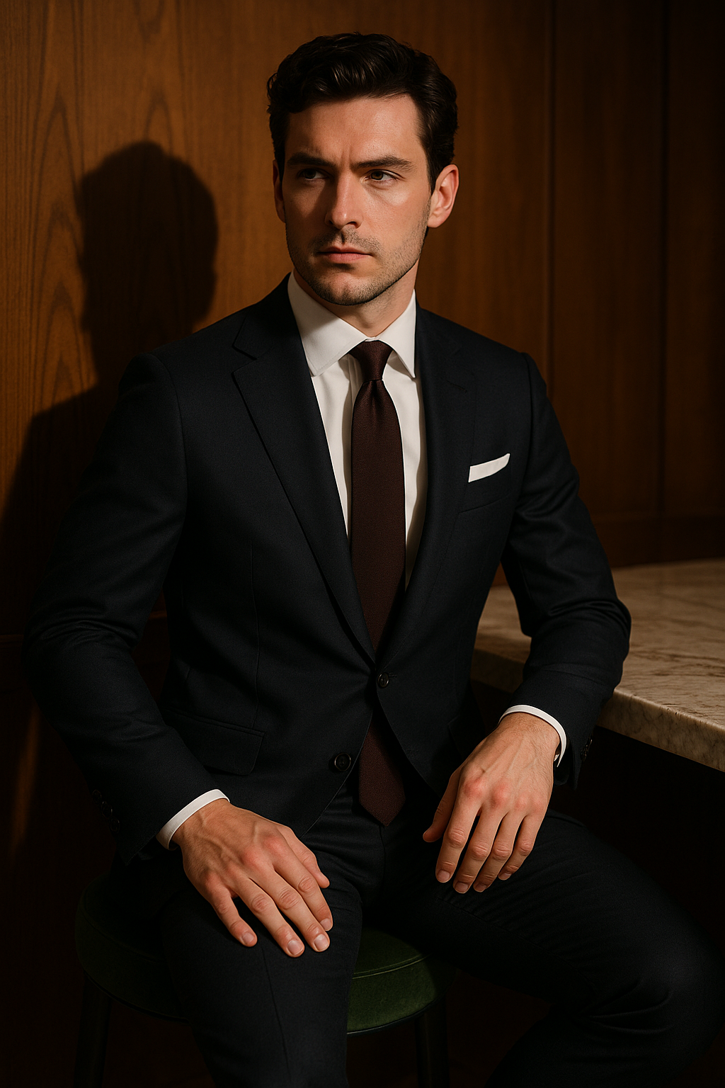 AI generated marketing image for Espresso Tie