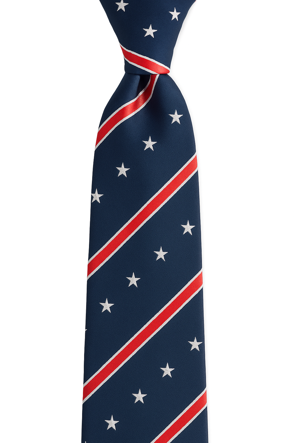 AI generated marketing image for God Bless America Traditional Tie (regenerated)