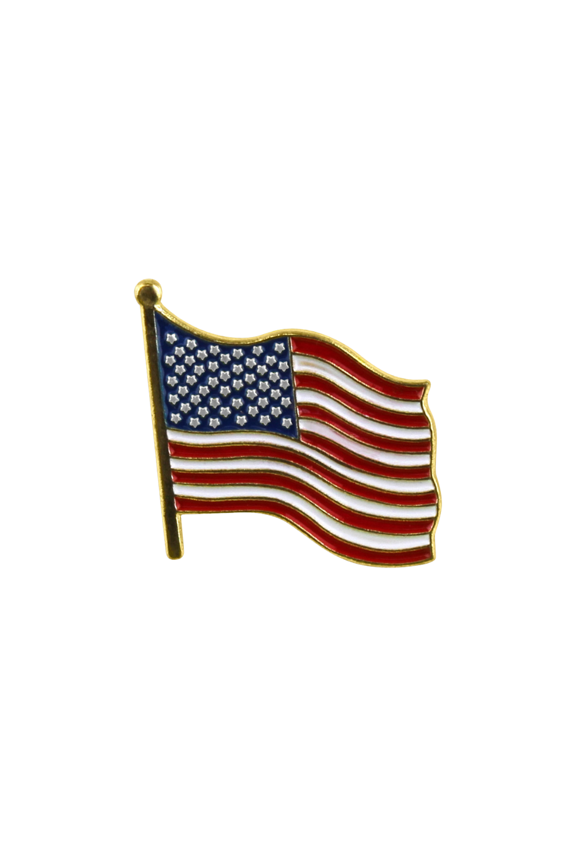 Waving High US Flag