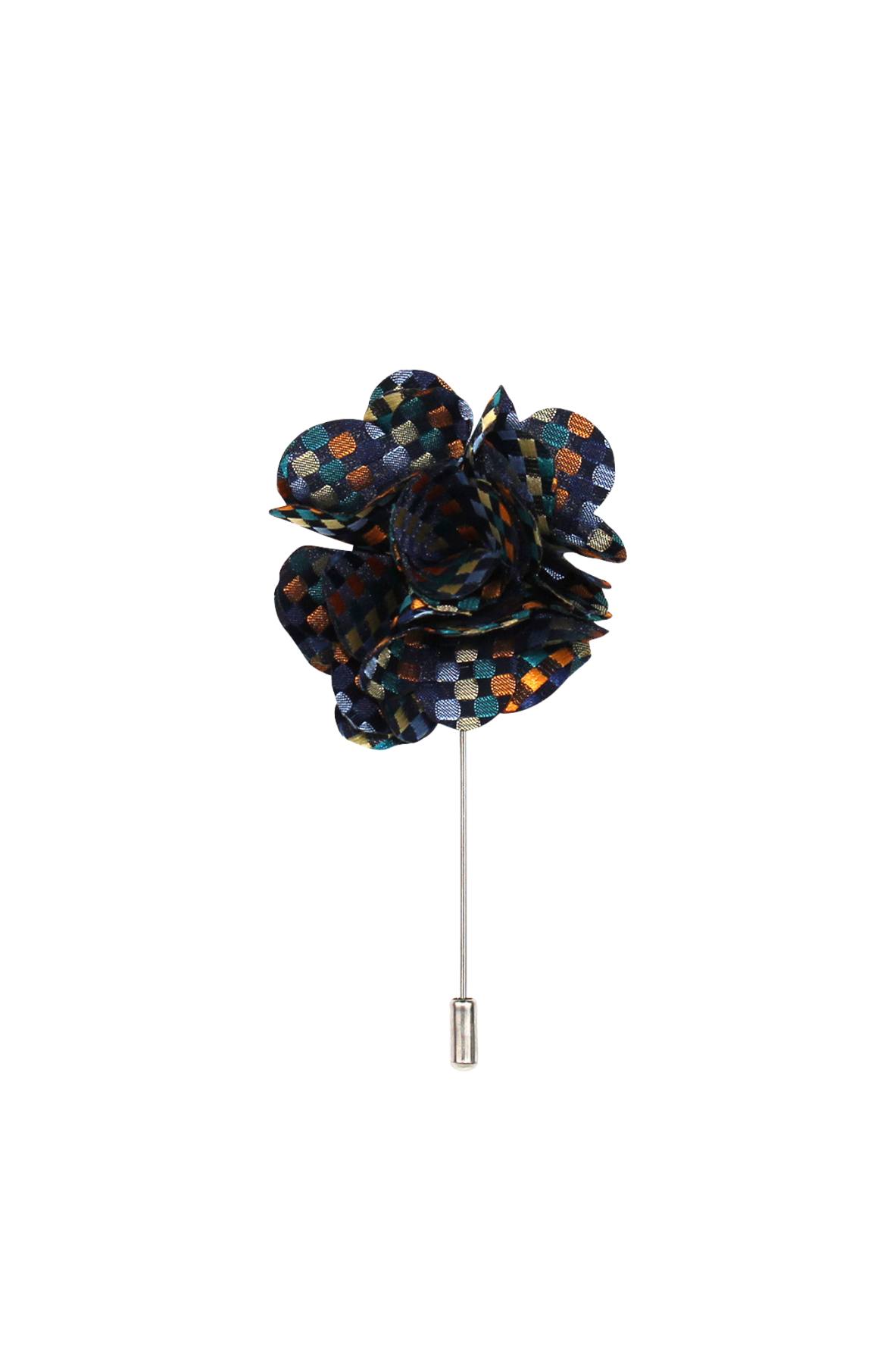 Checkpoint Flower Lapel Pin