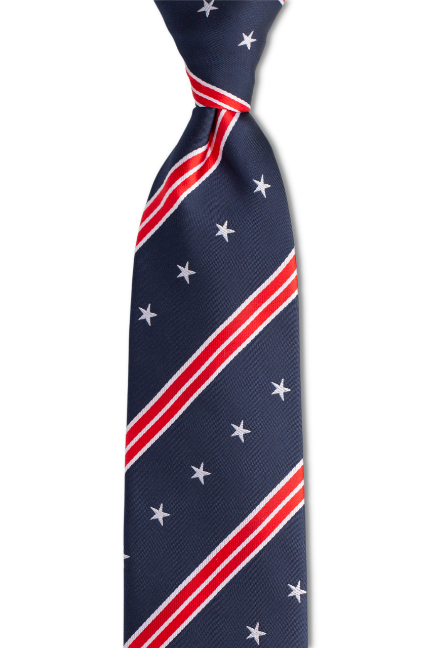 God Bless America Traditional Tie