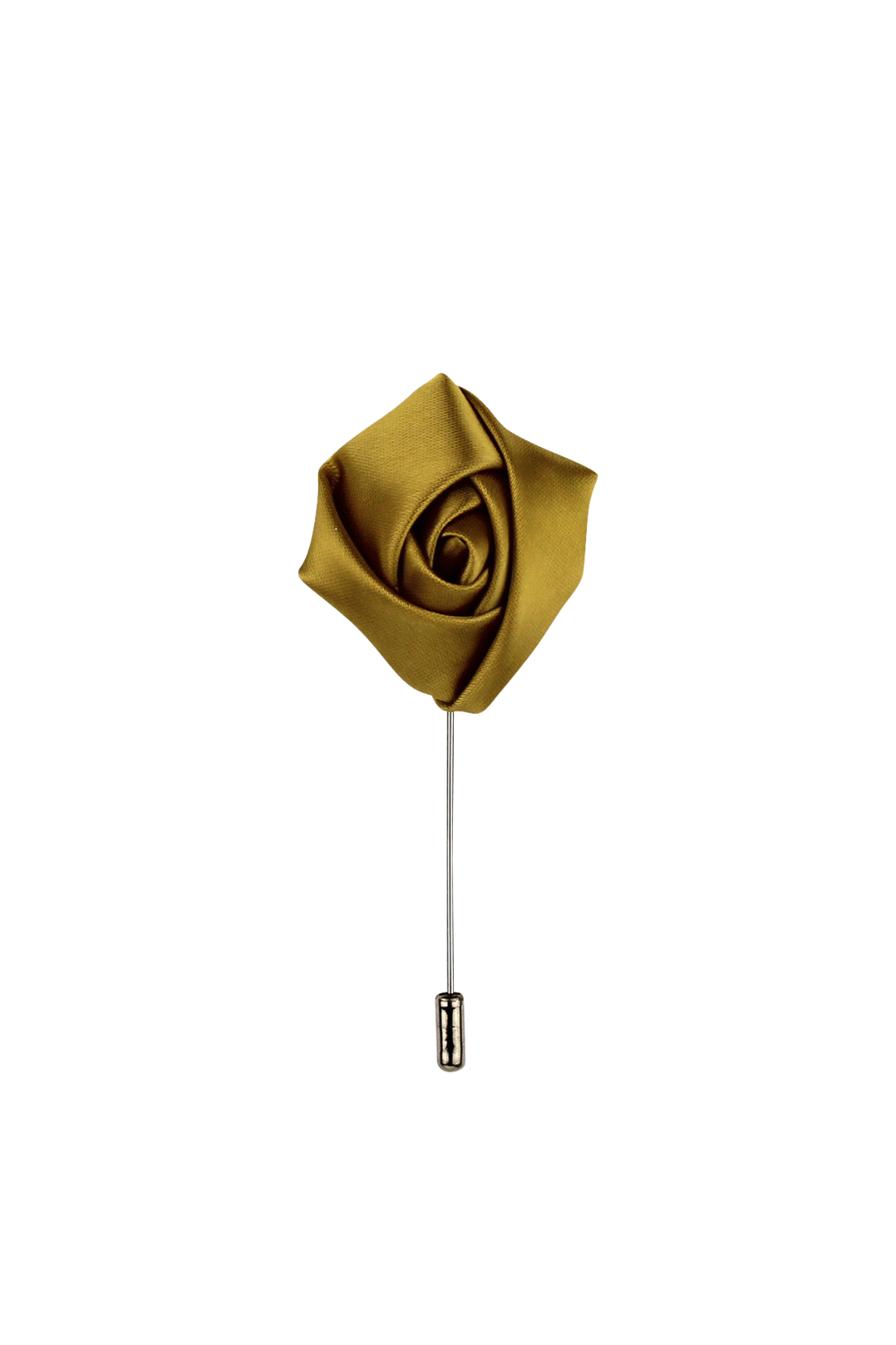 Gold Rush Flower Lapel Pin