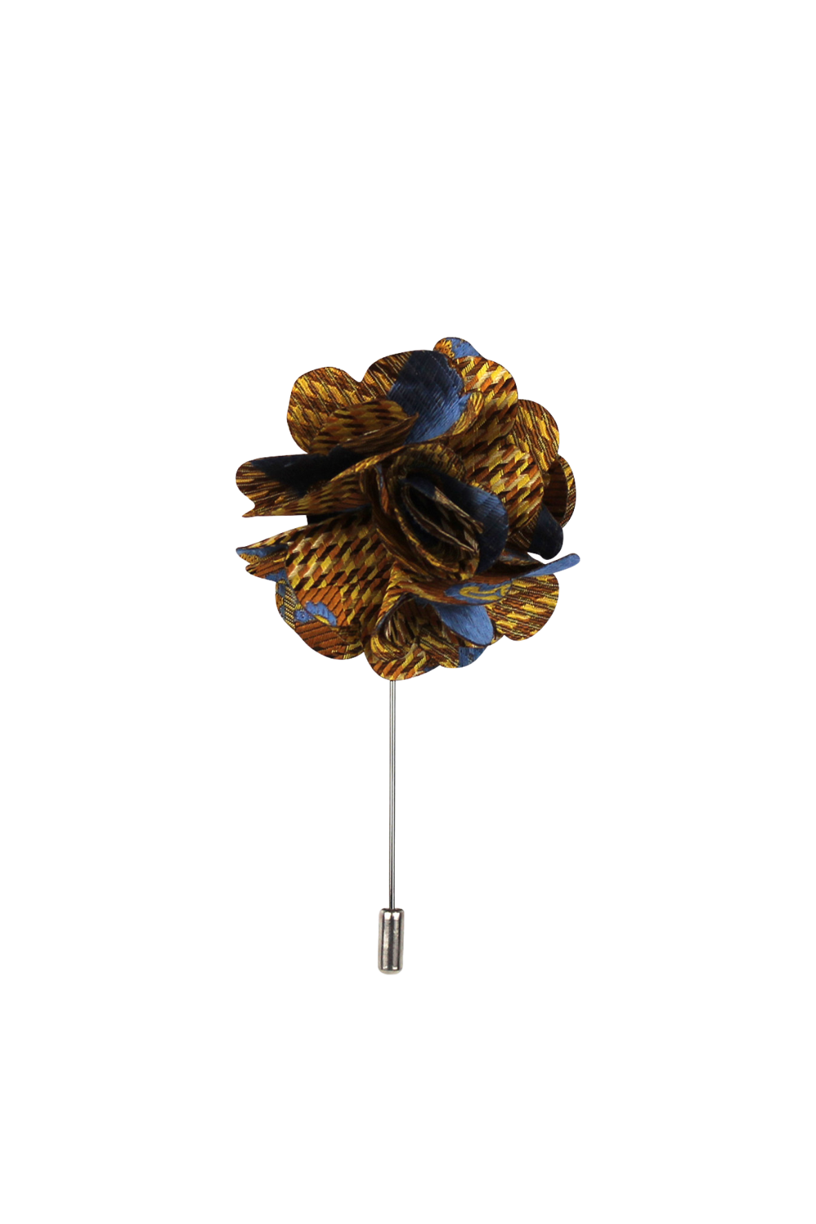 Golden Rye Flower Lapel Pin