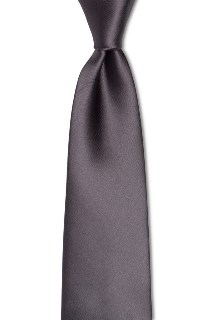 gunmetal grey tie