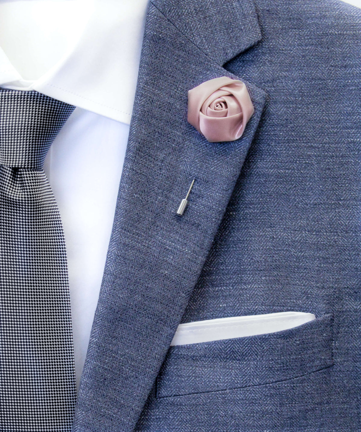 Kiss From A Rose Flower Lapel Pin