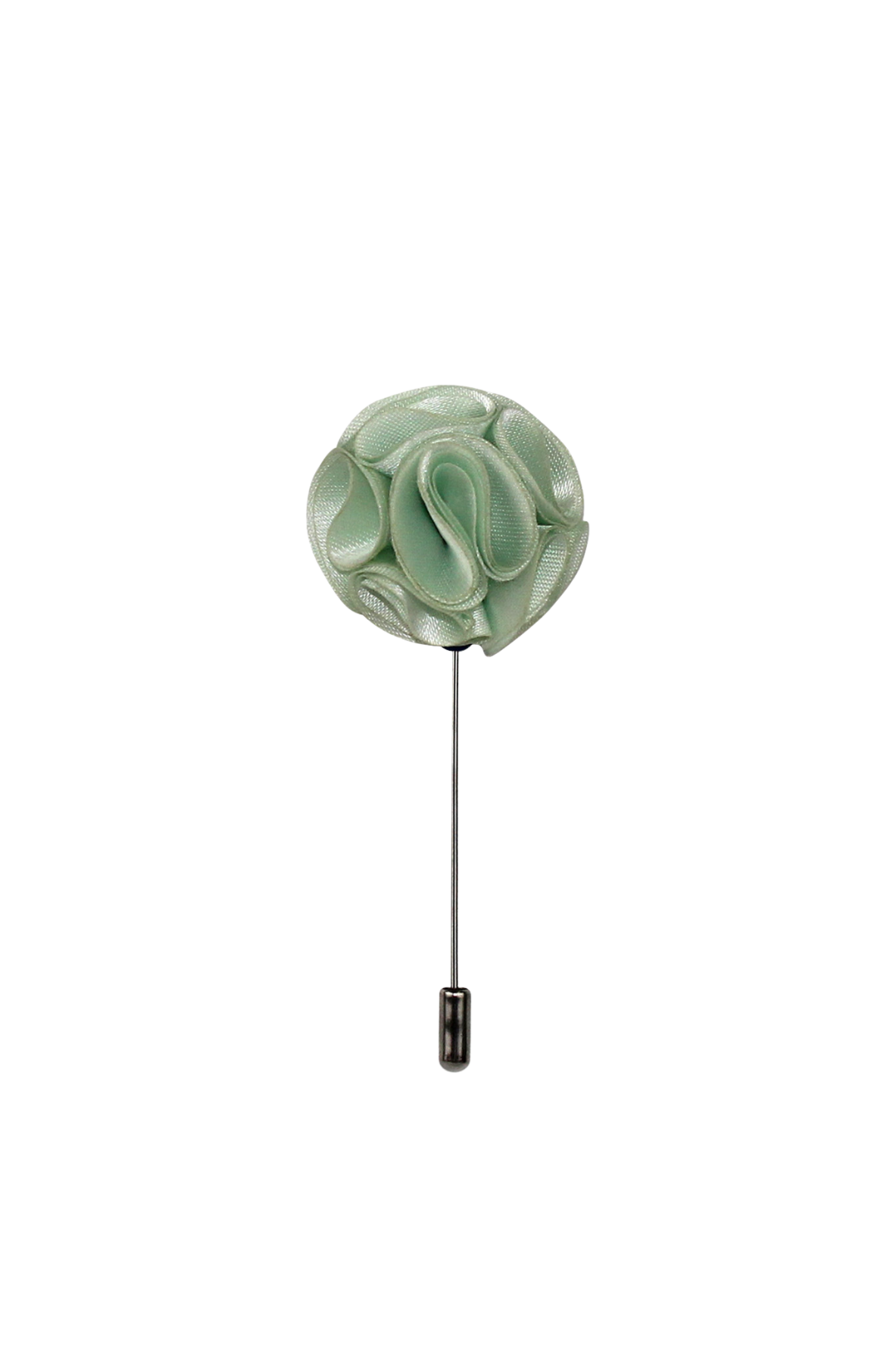 Mint Green Flower Lapel Pin
