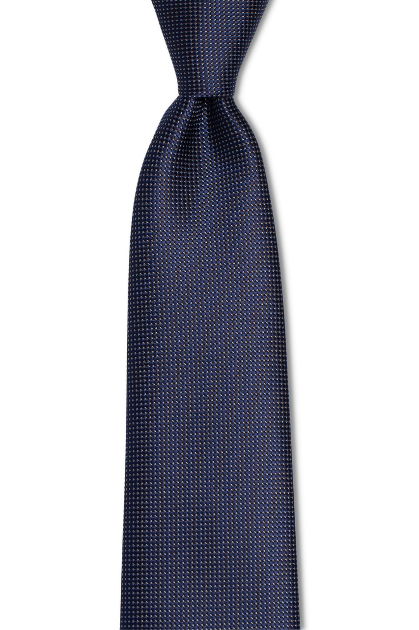 Navy Mirage Traditional Tie