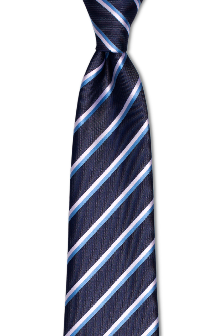 Blue Blades Traditional Tie