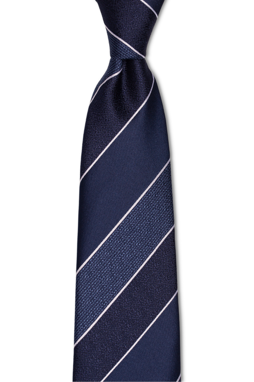Refined Navy Traditional Tie