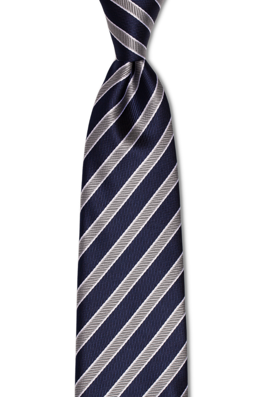 Graphite Lines Traditional Tie