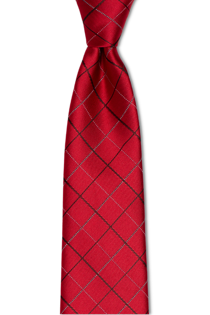 Red Square Traditional Tie