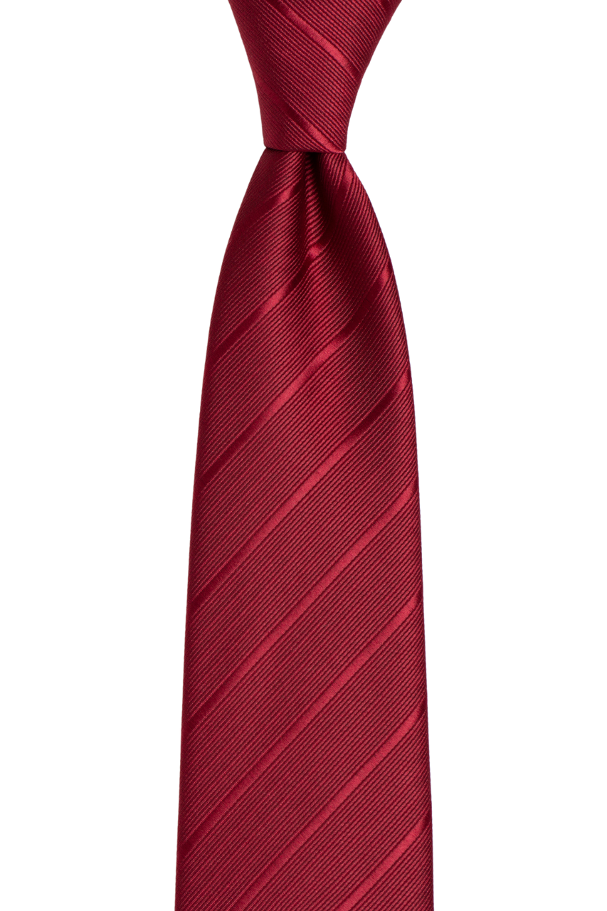 Crimson Lines Traditional Tie