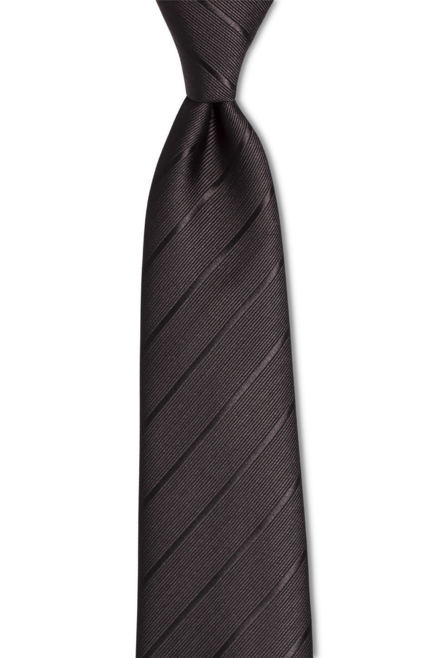 007 Ultra Black Traditional Tie