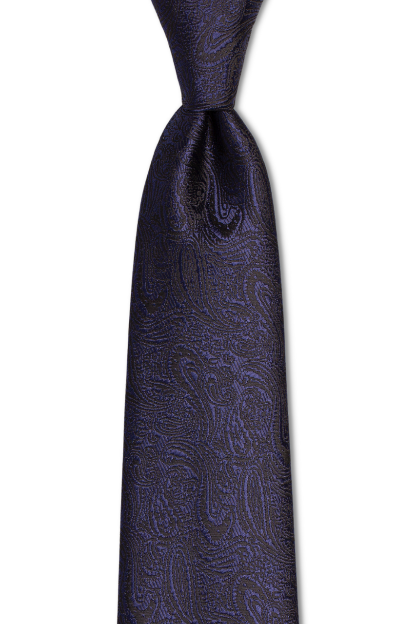 Paisley Blues Traditional Tie