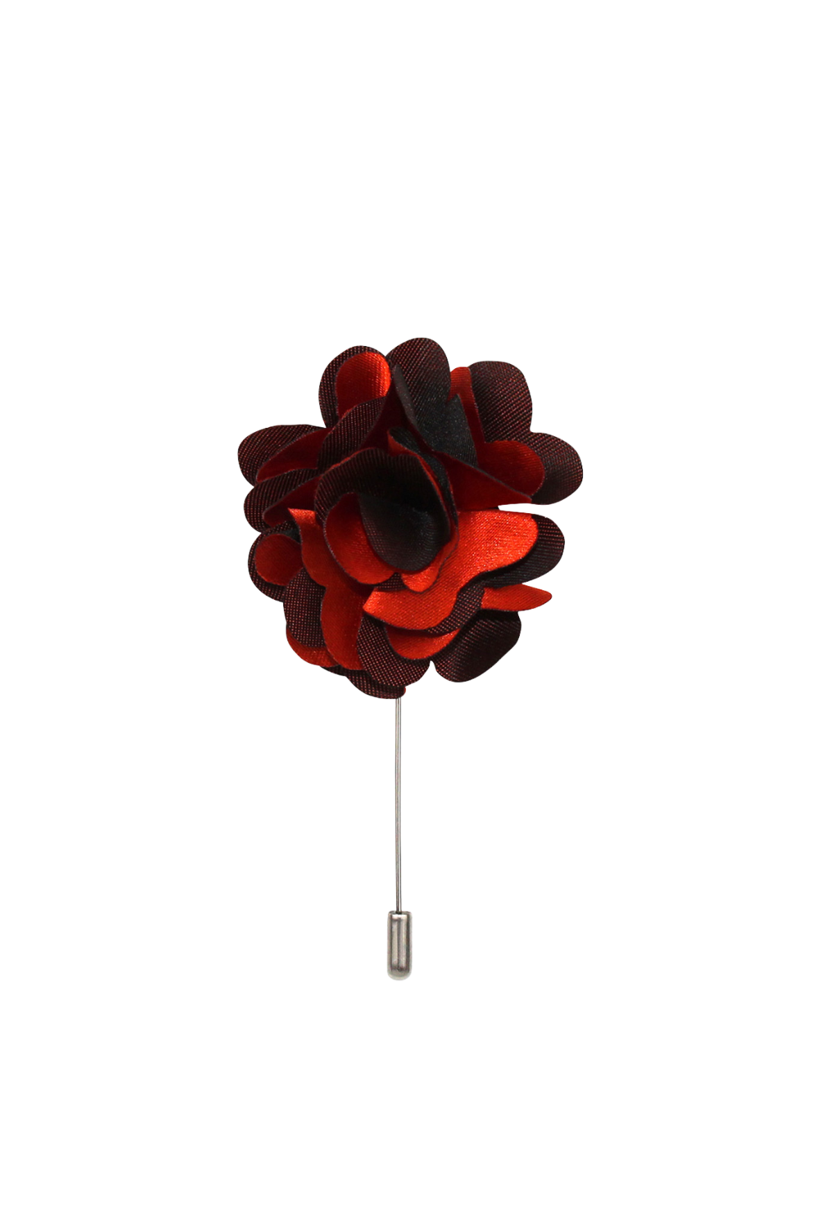 Queen of Hearts Flower Lapel Pin