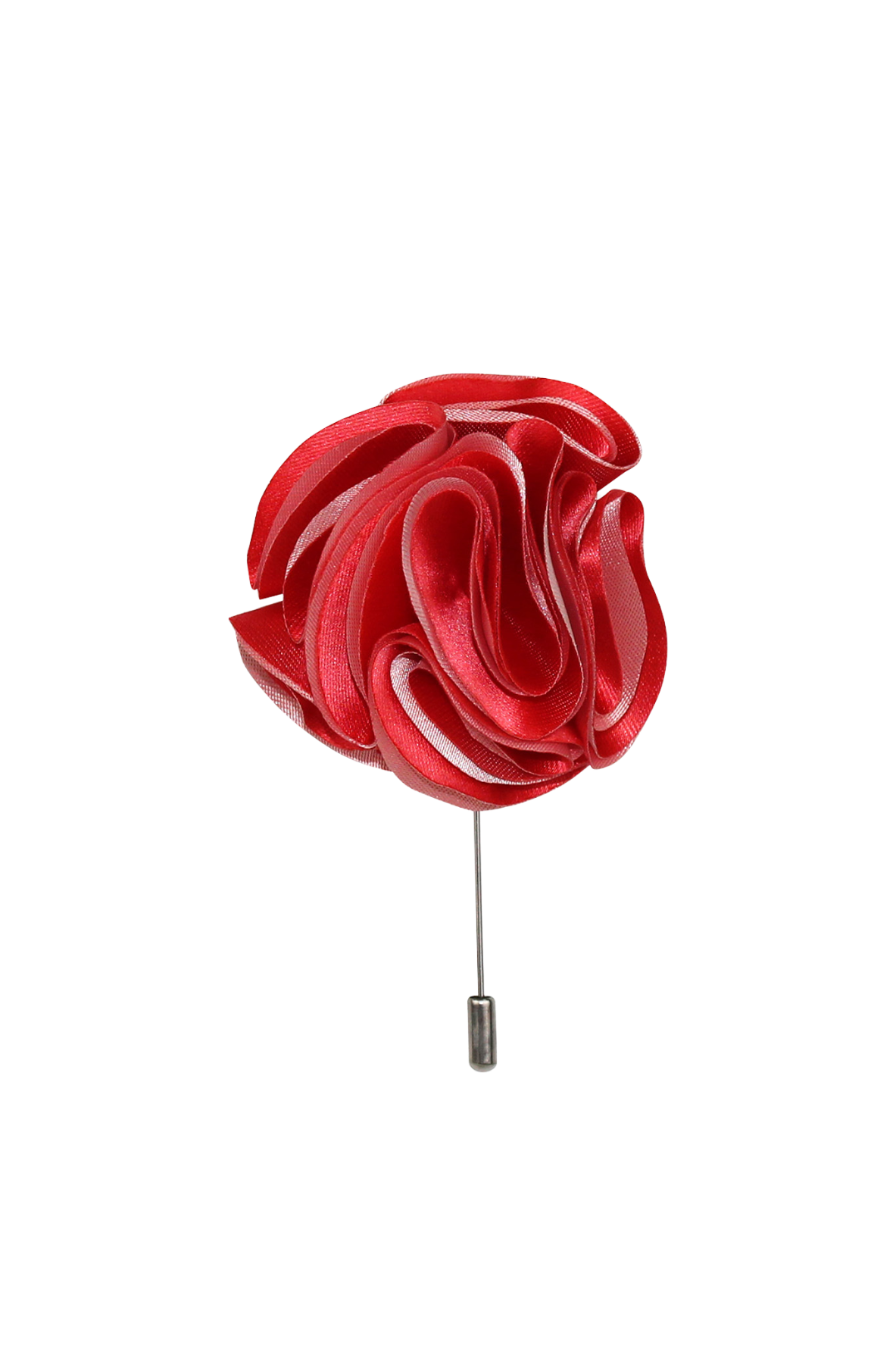 Rad Red Flower Lapel Pin