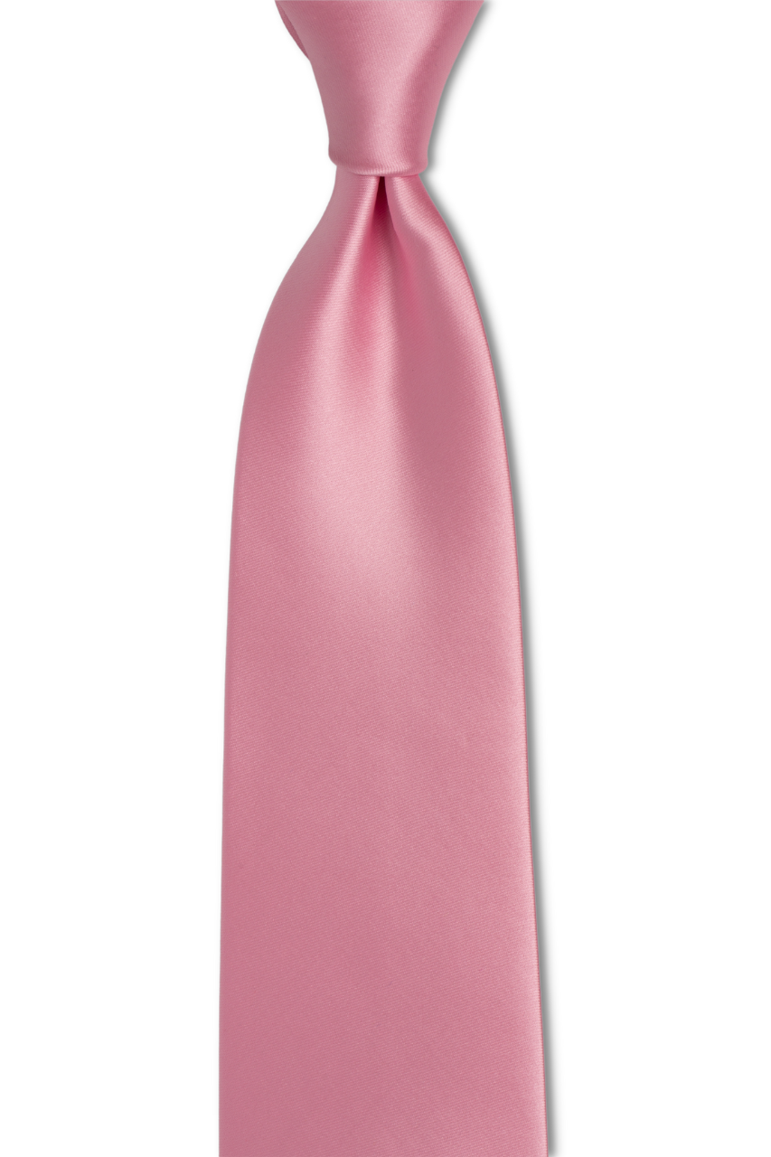 Solid Light Pink Traditional Tie