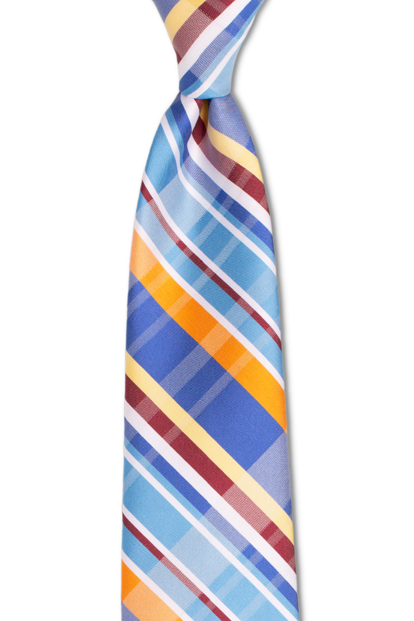 Pre-Tied Neckties  GoTie Tagged orange