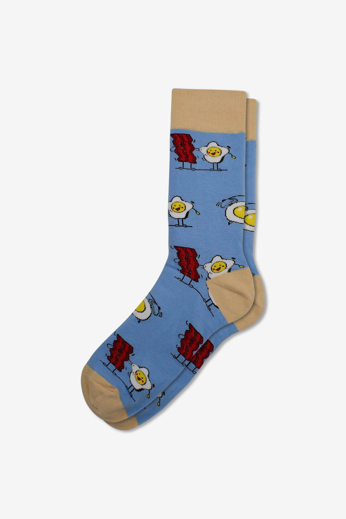 Bacon N Eggs Socks, socks, GoTie