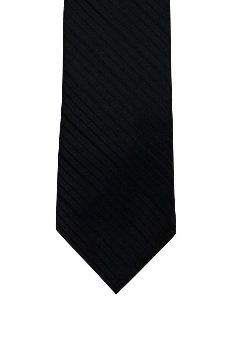 Black Black Stripes- Pre-tied Tie, Tie, GoTie