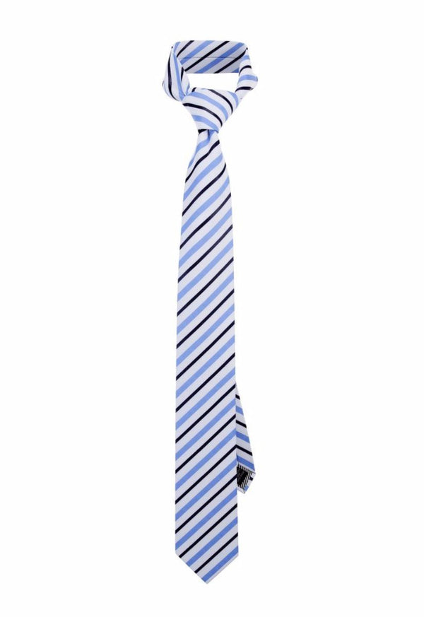 Classic Blue Striped Tie only $35.00 - GoTie