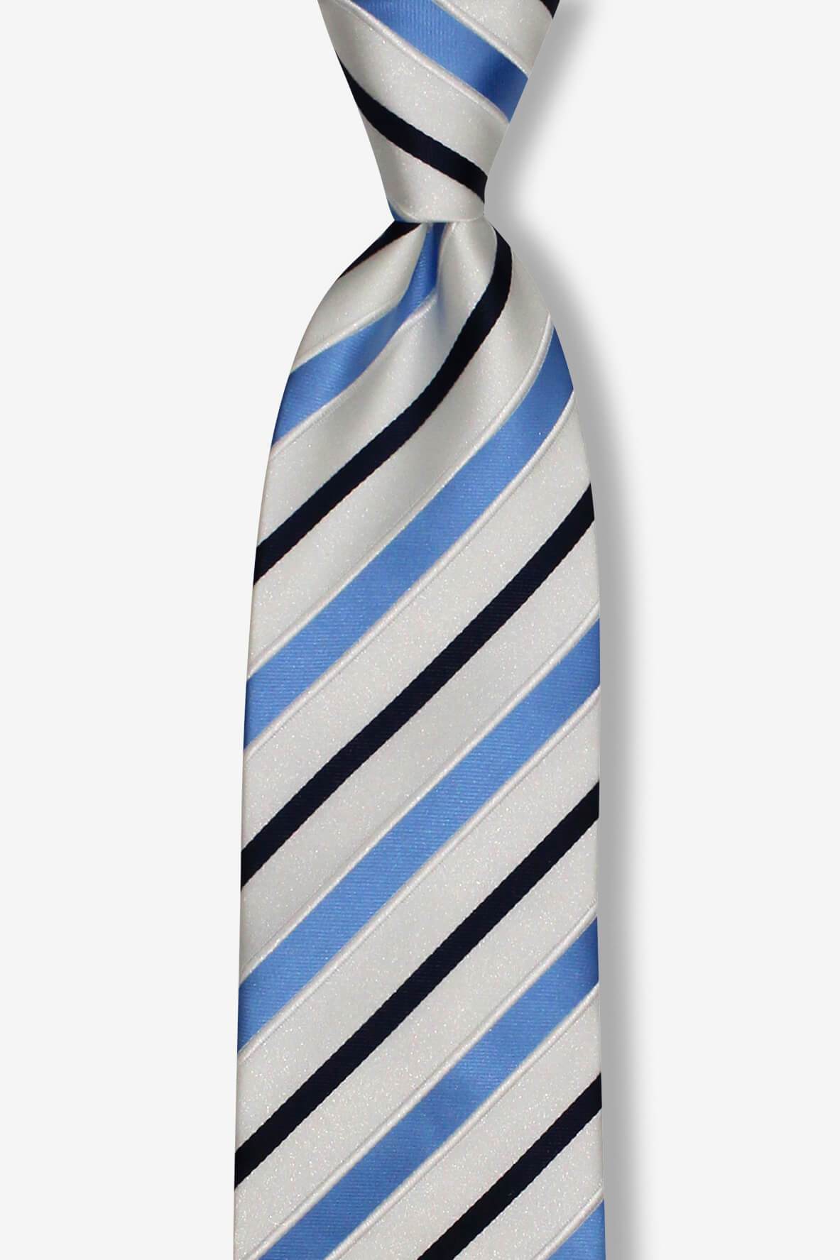 Classic Blue Striped Tie only $35.00 - GoTie