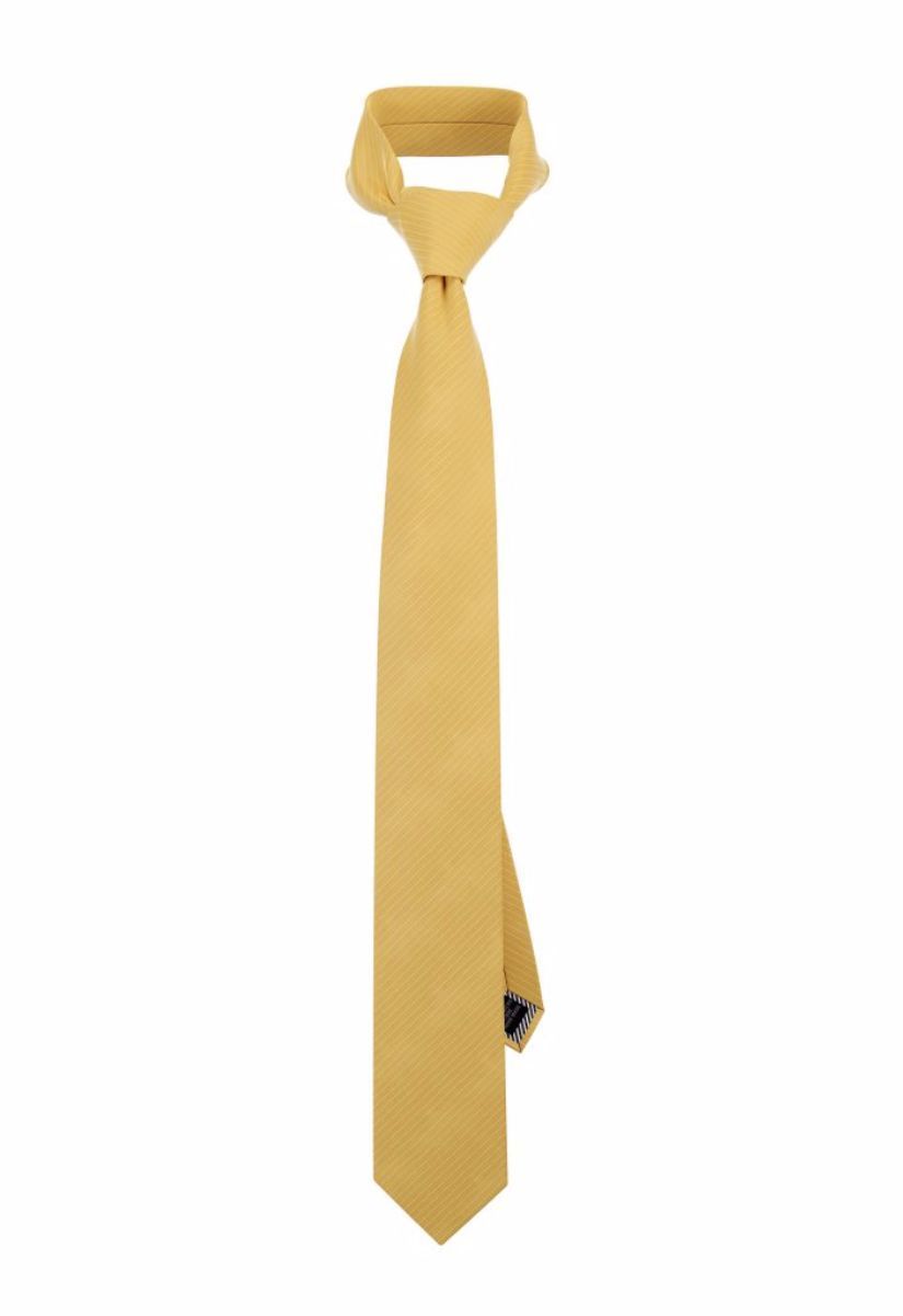Classic Gold Striped Pre-tied Tie, Tie, GoTie