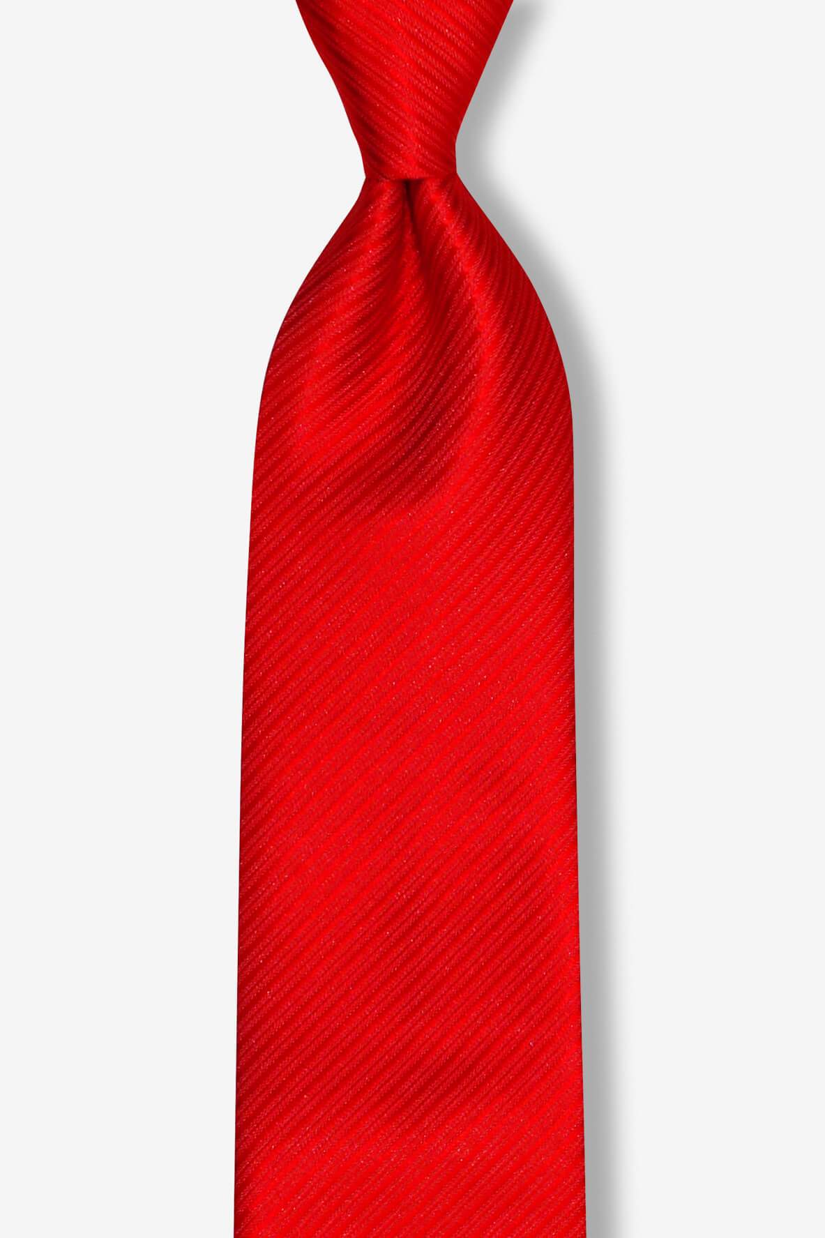 GoTie Men's Classic Red Pre-Tied Tie