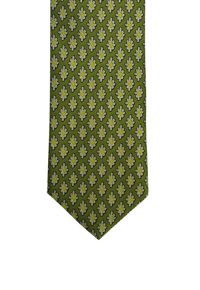 Green Daisy Pre-tied Tie, Tie, GoTie
