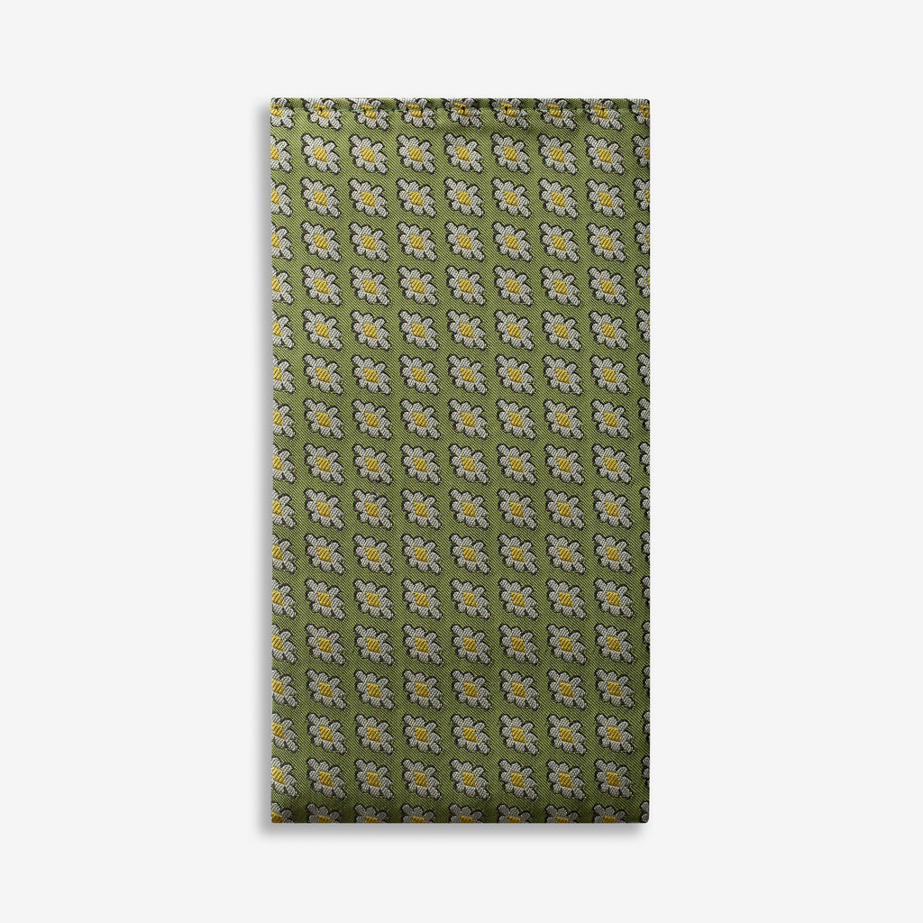 Proper Fleur-De-Lis Geometric Pocket Square only $20.00 - GoTie