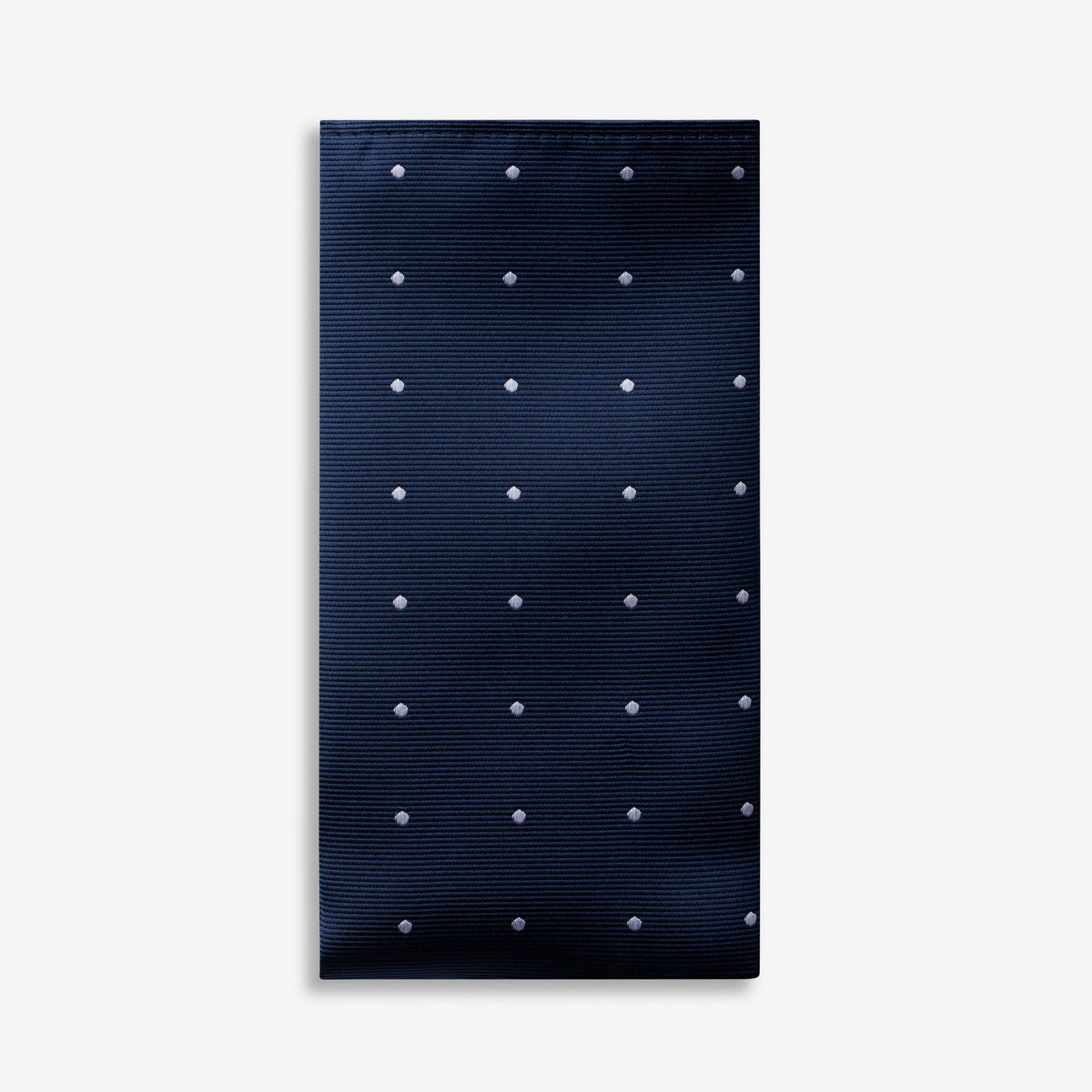 In The Navy Dotted Pocket Square