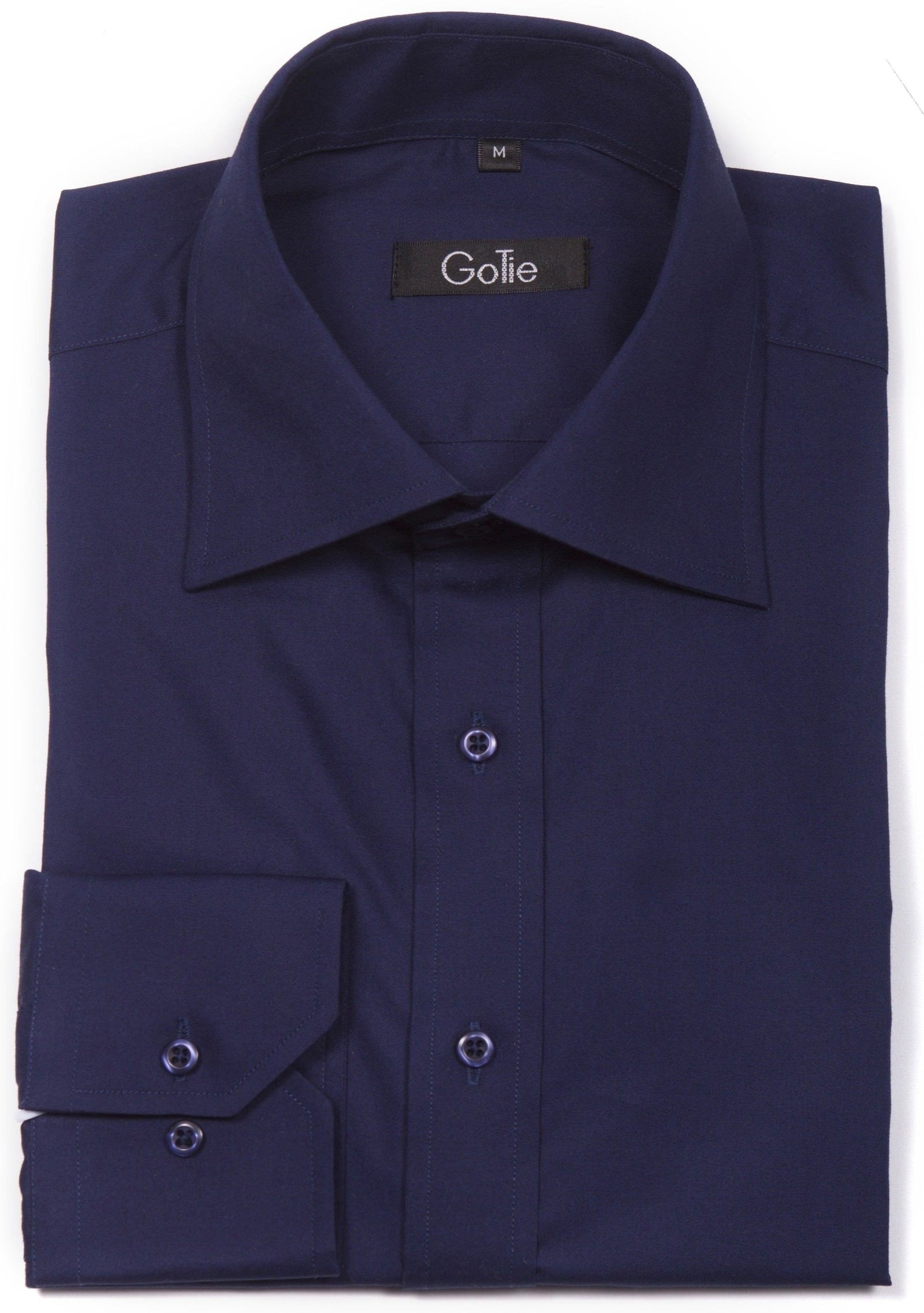 Navy Blue Shirt, Shirt, GoTie