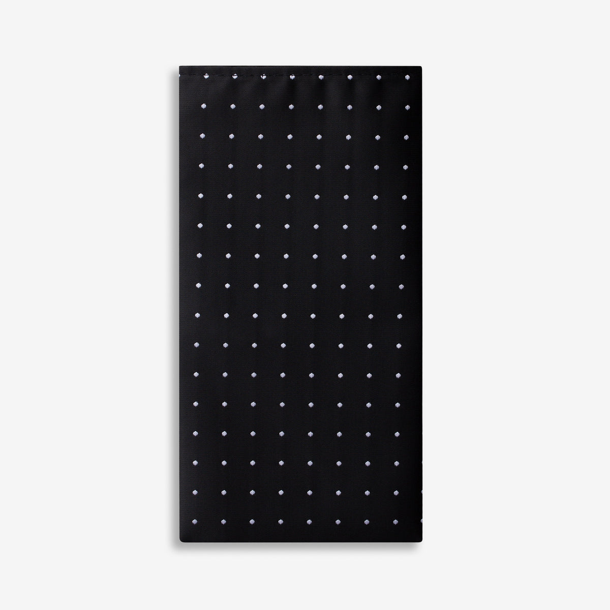 Onyx Pearl Dotted Pocket Square