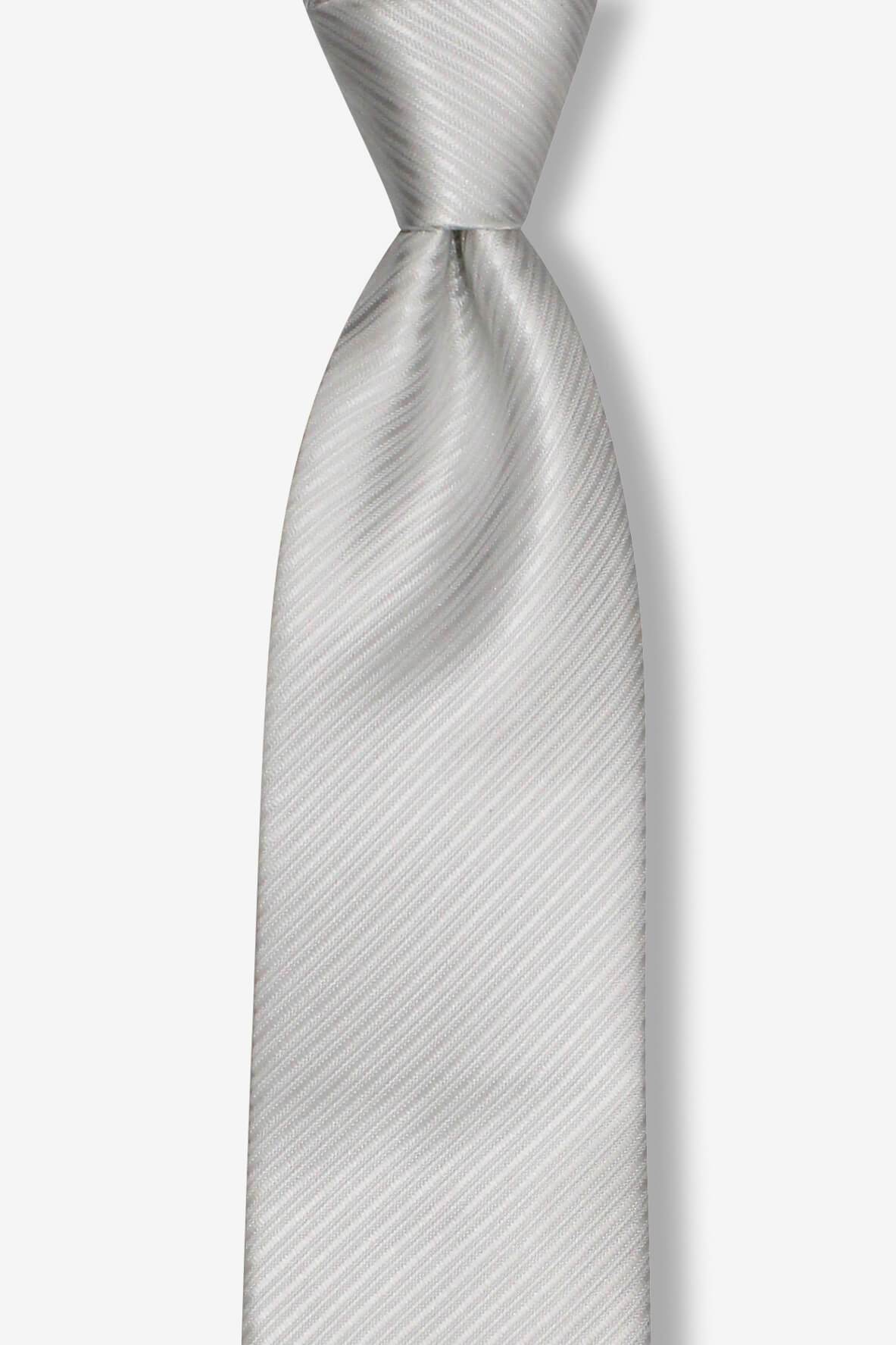 Pearl White Pre-tied Tie, Tie, GoTie