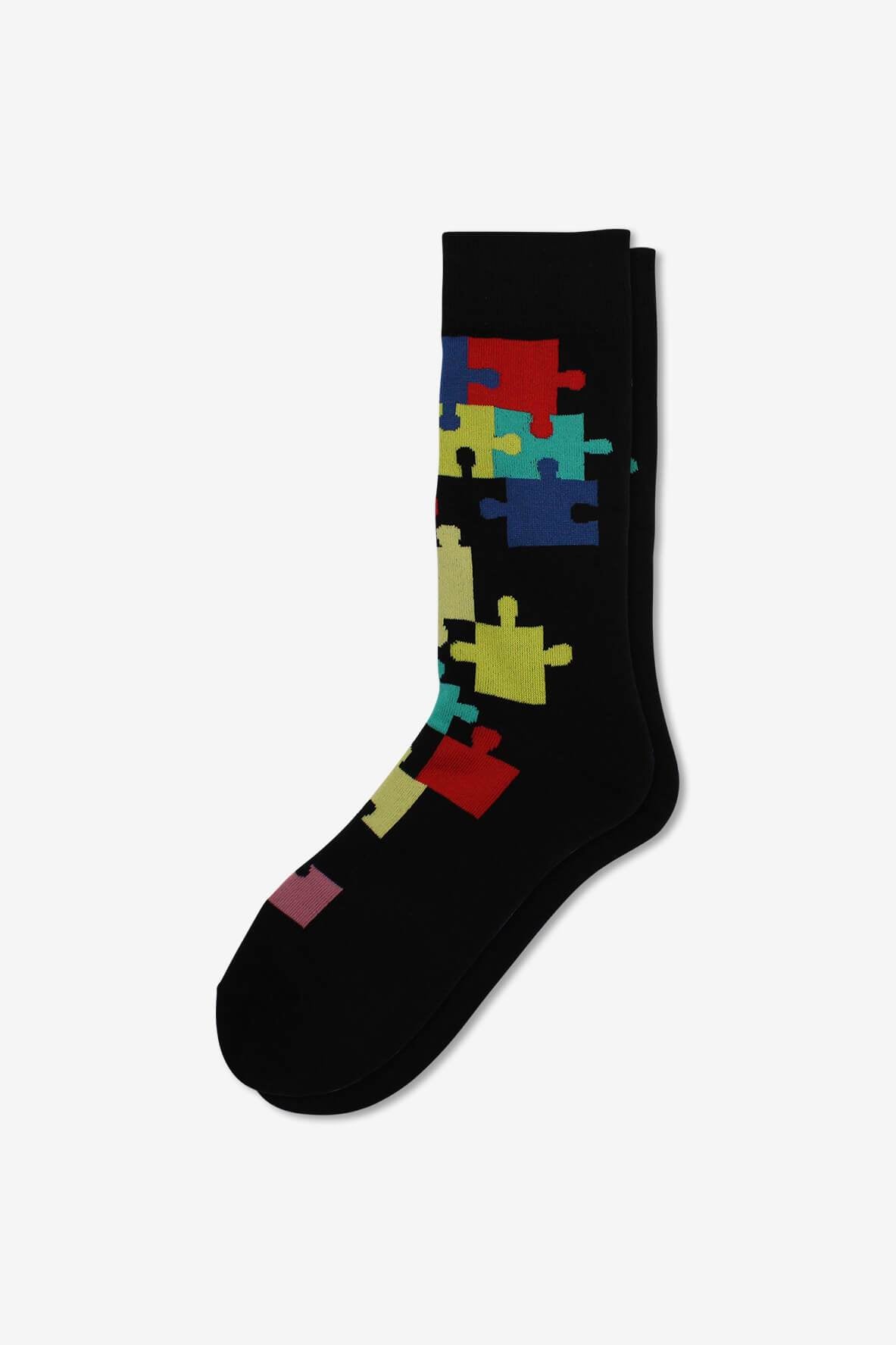 Puzzled Perfection, socks, GoTie