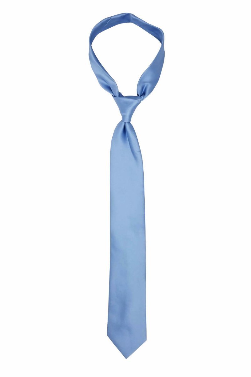 Solid Baby Blue Pre-tied Tie, Tie, GoTie