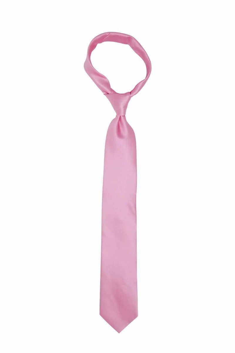 Solid Light Pink Pre-tied Tie, Tie, GoTie
